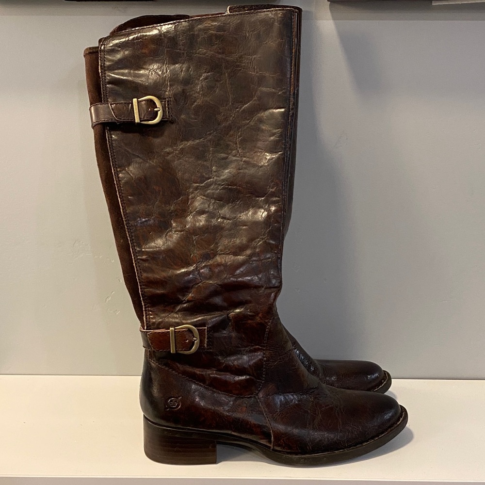 Born Gibbs Knee High Riding Boot